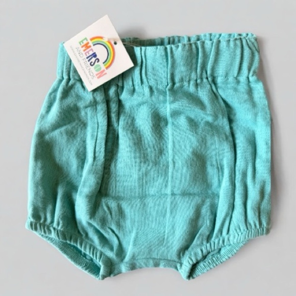 Kids Turquoise Bloomers
